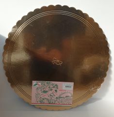 VASSOIO ALA 2 PEZZI ORO DIAMETRO 40