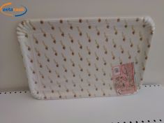 VASSOI CARTONE PLASTIFICATO 2 PEZZI NR10