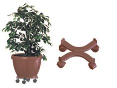 CARRELLO PORTA PIANTE CIRCOLARE SPEEDY DIAM CM 25 COTTO