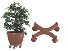 CARRELLO PORTA PIANTE CIRCOLARE SPEEDY DIAM CM 35 COTTO