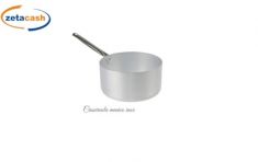 CASSERUOLA PROFESSIONALE IN ALLUMINIO CON 1 MANICO CM. 22