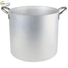 PENTOLA PROFESSIONALE ALLUMINIO CON MANICI ACCIAIO DIAM. 30