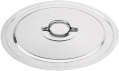 COPERCHIO PROF. IN ALLUMINIO CON PONTICELLO DIAM. 36CM