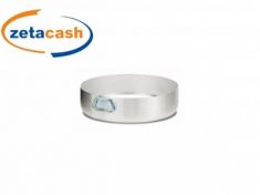 TORTIERA ALTA CON ANELLO WHITELINE DIAM. 38 X H9 CM