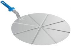 VASSOIO PIZZA ALLUMINIO 8 SPICCHI CON MANICO DIAM 50 CM