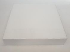 BASE QUADRATA IN POLISTIROLO 25 X 25 CM H 5