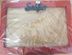 CORNICE SELFIE POLISTIROLO ROSSO GRANDE