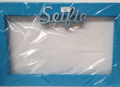 CORNICE SELFIE POLISTIROLO AZZURRO PICCOLO