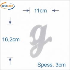 LETTERA PUZZLE G CORSIVO MINUSCOLA