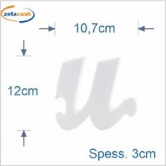 LETTERA PUZZLE "U" CORSIVO MINUSCOLO