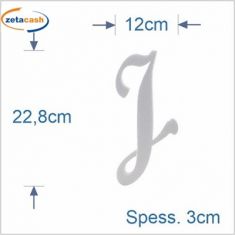 LETTERA PUZZLE J MAIUSCOLA CORSIVO