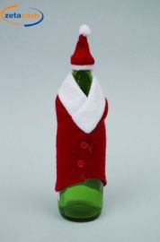 COPRIBOTTIGLIA NATALIZIO VESTITO BABBO NATALE