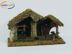 CAPANNA NUDA CM36X62X35 CON STECCATO