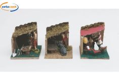 SCENARIO PASTORE CON MESTIERI CM 15X15X15