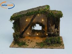 CAPANNA NUDA CON LUCI BIANCO CALDO