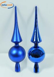 PUNTALE PER ALBERO BLU 30 CM