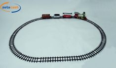 TRENINO NATALIZIO CIRCOLARE A BATTERIE