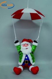BABBO NATALE DA ESTERNO CON PARACADUTE