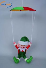 ELFO NATALIZIO CON PARACADUTE IMPERMEABILE