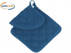 PRESINE IN COTONE BLU 2 PEZZI