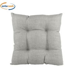 CUSCINO BORDATO 4 PUNTI PER SEDIA GRIGIO CM 40 X 40 X 5