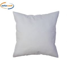 CUSCINO TESSUTO IDROREPELLENTE SFODERABILE BIANCO CM50X50