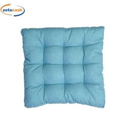 CUSCINO TRAPUNTATO 9 PUNTI PER SEDIA TURCHESE CM 39X39 X 5