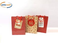 BORSA CARTA PICCOLA NATALIZIA