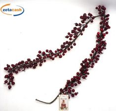 GHIRLANDA BACCHE ROSSE