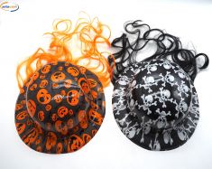 CAPPELLO BOMBETTA CON PARRUCCA