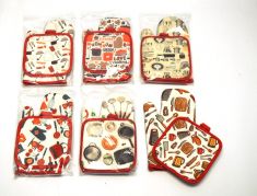 GUANTO E PRESINA DA FORNO MODELLO CUCINA