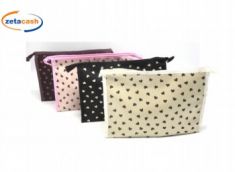 BORSELLINO TESSUTO DIS CUORI H19X28X8 CM ASS