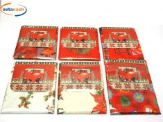 TOVAGLIA DECORAZIONE NATALIZIA CM. 145X220