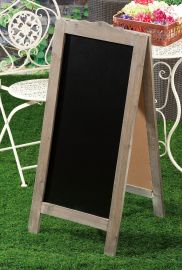 LAVAGNA DOPPIA CON SUPPORTO IN LEGNO