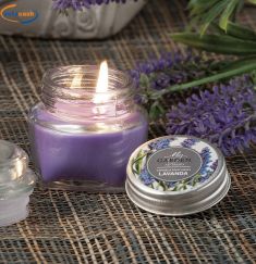 CANDELA PROFUMATA IN VASETTO VETRO