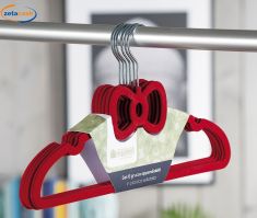 GRUCCE VELLUTATE 6 PEZZI FORMA FIOCCO