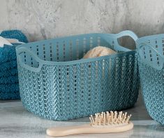 CESTINO PORTA TUTTO IN PLASTICA TULLY