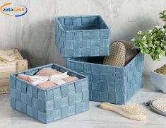 CESTINI IN POLIESTERE 3 PEZZI