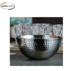 CENTROTAVOLA ACCIAIO D 19 CM H 9 CM