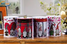 SALVADANAIO IN LATTA CON GNOMI