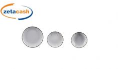 SERVIZIO PIATTI IN CERAMICA BIANCO 18 PEZZI