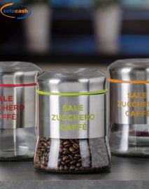 BARATTOLO DA CUCINA IN VETRO