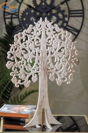 ALBERO IN LEGNO NATURALE CM 62