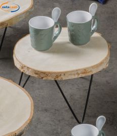 RIPIANO IN LEGNO TONDO 23 CM