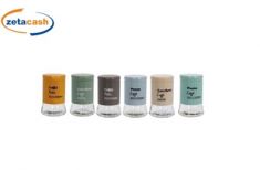 BARATTOLO IN VETRO CON COPERCHIO IN ACCIAIO DIAM 12 X H18CM