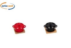 CASSERUOLA CERAMICA CON COPERCHIO BASE BAMBOO H 9 CM ASS