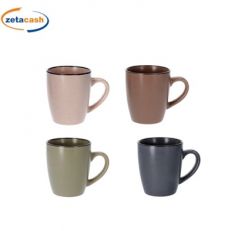 TAZZA CERAMICA COL ASS EFFETTO OPACO H11 D7CM