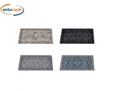 TAPPETO ANTISCIVOLO IN TESSUTO STAMPATO 50X80CM COL E DEC AS