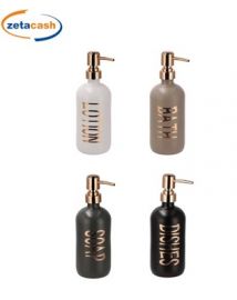 DISPENSER VETRO 500 ML D7.5XH22 CM COL ASS