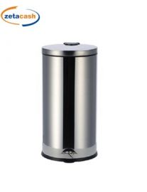 PATTUMIERA IN ACCIAIO CON PEDALE 40 LITRI